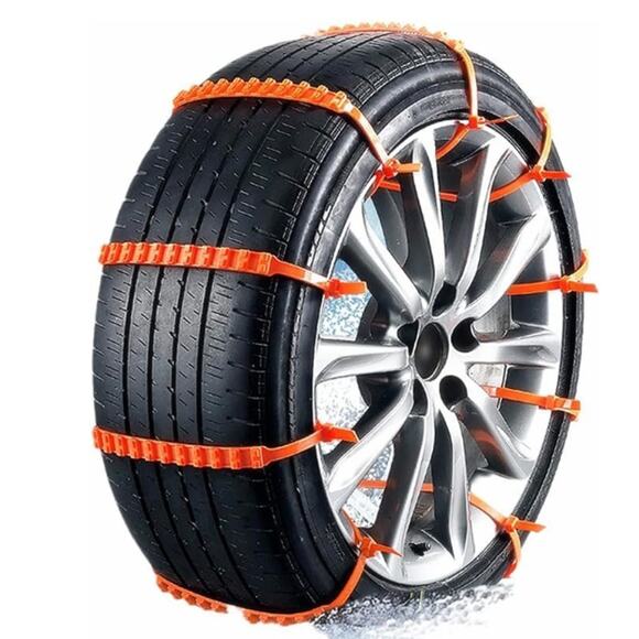 20 PCS of Snow Chains Easy Installation with Reusable anti slip ties - Picture 1 of 8